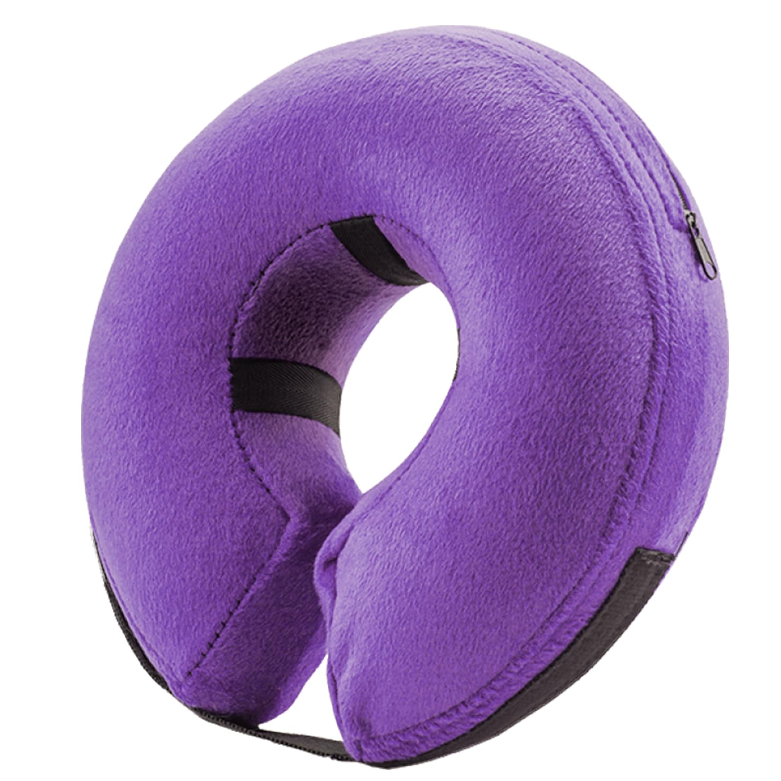 BENCMATE inflatable dog cone collar shown from the front.