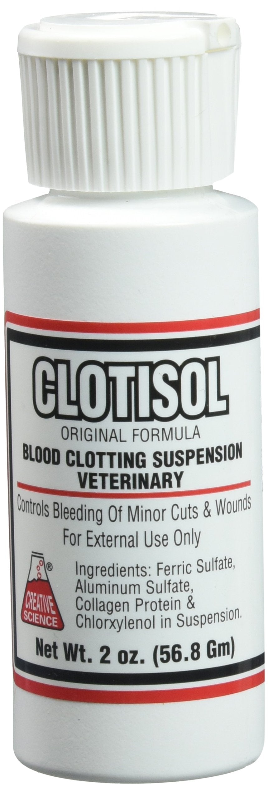 BENEPET Clotisol veterinary first-aid gel shown in a front product view.