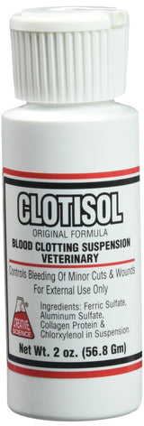 BENEPET Clotisol veterinary first-aid gel shown in a front product view.
