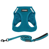 Best Pet Supplies Voyager harness and leash combo shown together.
