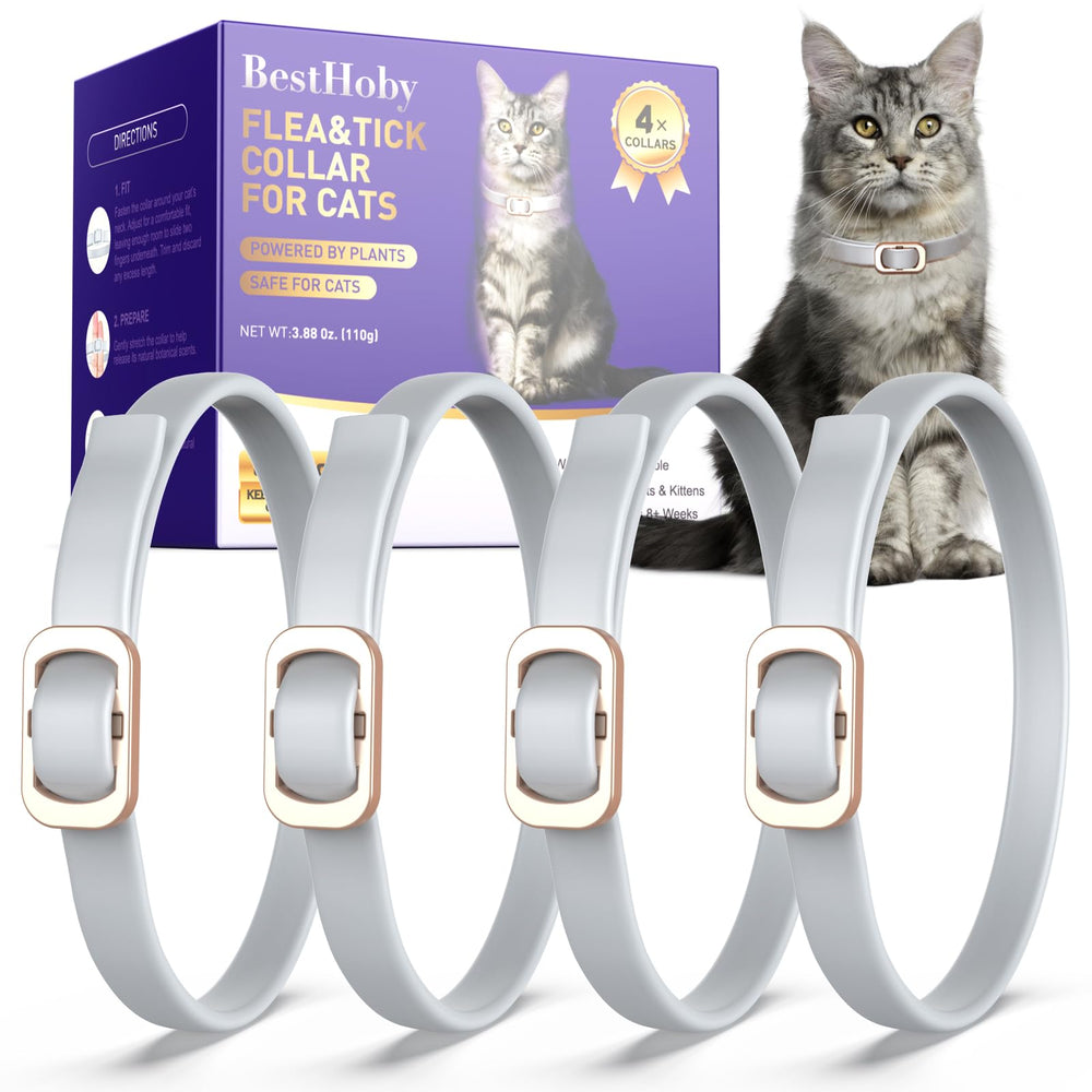 BestHoby flea and tick collar for cats shown from the front.