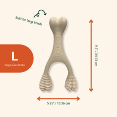 BetterBone Large dog chew shown from an alternate angle.