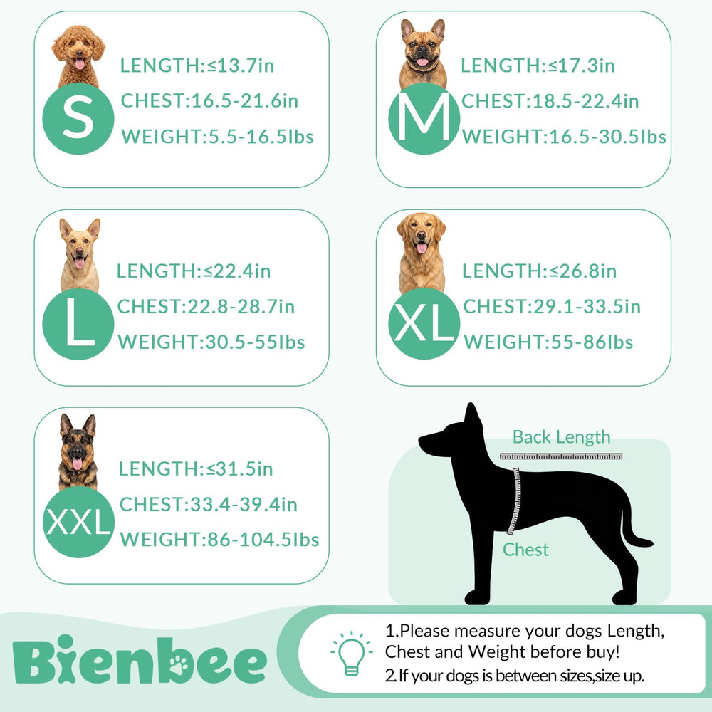 Bienbee dog bathrobe shown as a winter pajama layer for a dog.