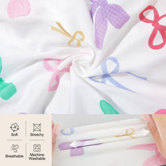 The four-piece Bienbee dog pajamas set shown together.