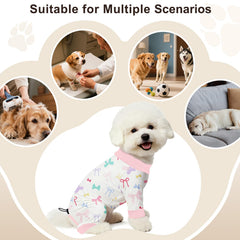 Bienbee dog pajamas shown from a side angle.