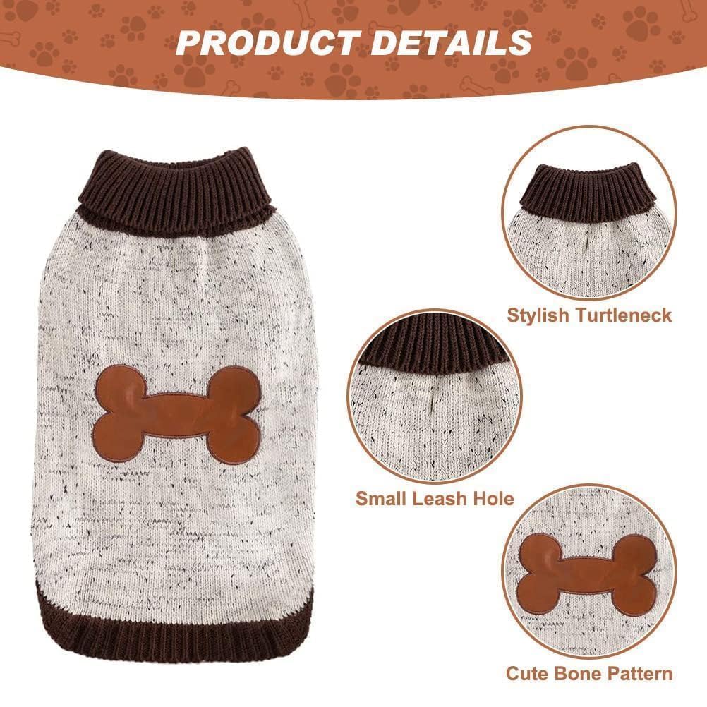 BINGPET large dog sweater shown from the side.