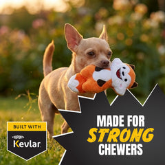 Bite Force Dog Chew Toys showing the heavy-duty woven layer.