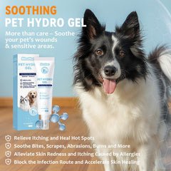 Blessmeet Pet Wound Care Hydro Gel applicator shown in close detail.