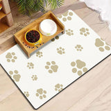 Blkjsgly Pet Feeding Mat shown from the front.