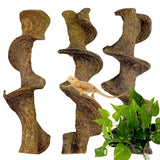 BNOSDM reptile climbing branches shown together with the leaf decoration.