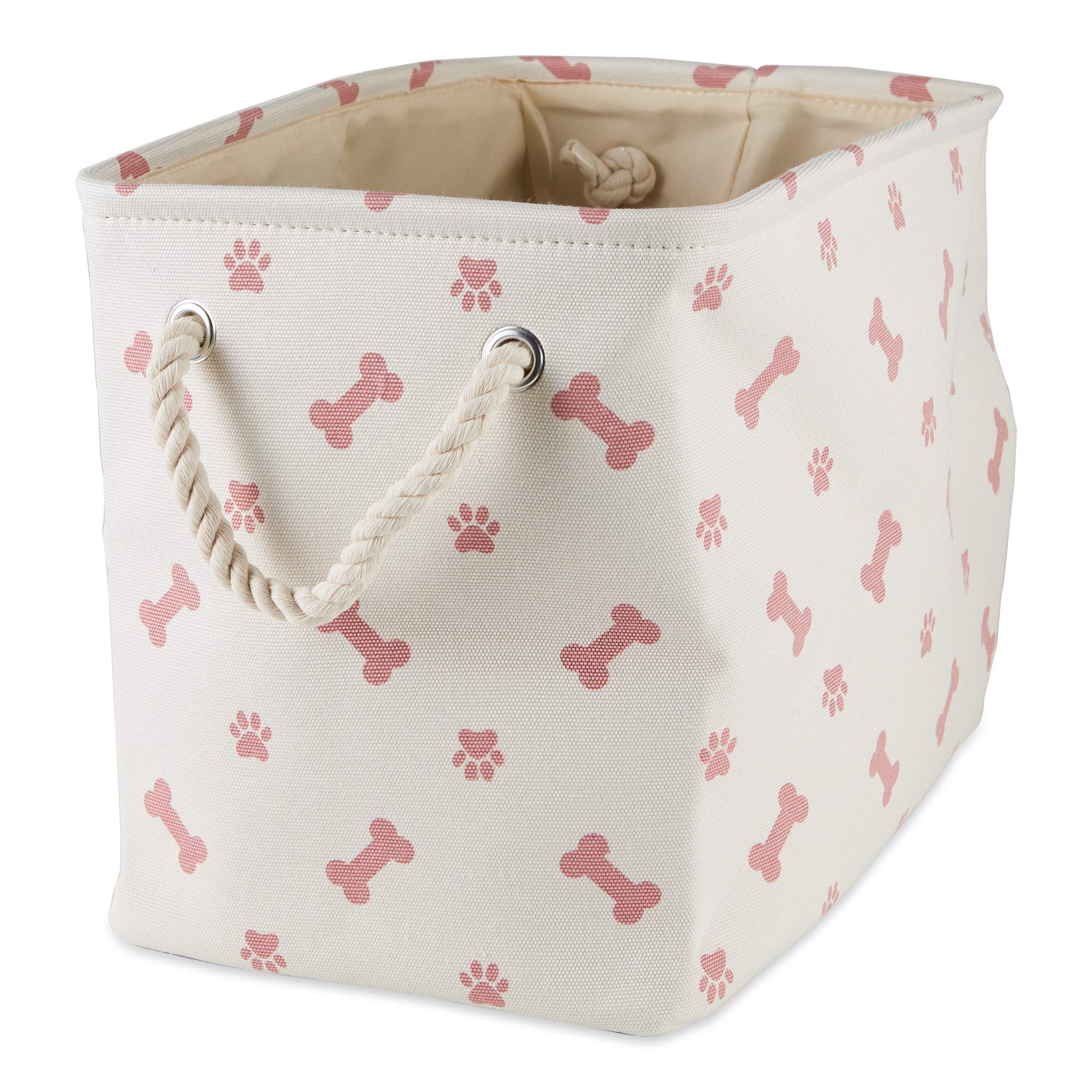 Bone Dry pet storage bin shown at an angle to display its rectangular shape.