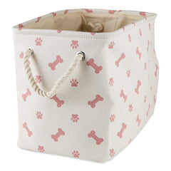 Bone Dry pet storage bin shown at an angle to display its rectangular shape.