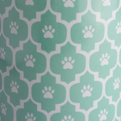 Bone Dry Pet Treat Jar shown with its bamboo lid in focus.