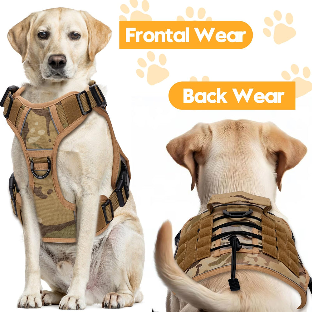 Bruvoalon dog harness close-up showing the breathable air mesh padding.
