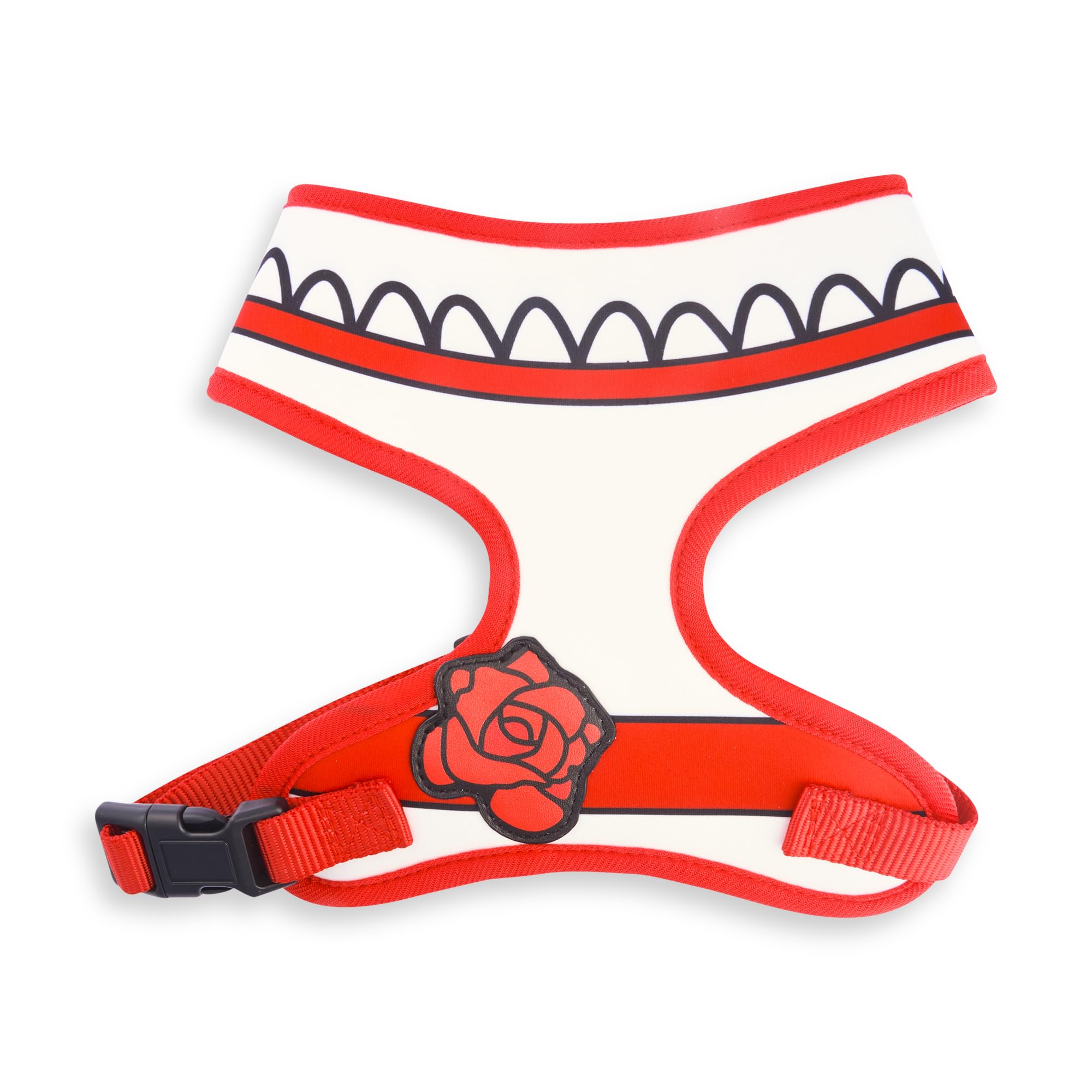 Buckle-Down Annabelle dog harness shown from the front.