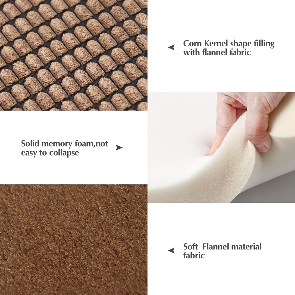 BVAGSS Dog Bed Mat showing the soft plush sleeping surface.