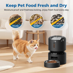 A Caehomly pet food desiccant bag packet shown ready to open for use.