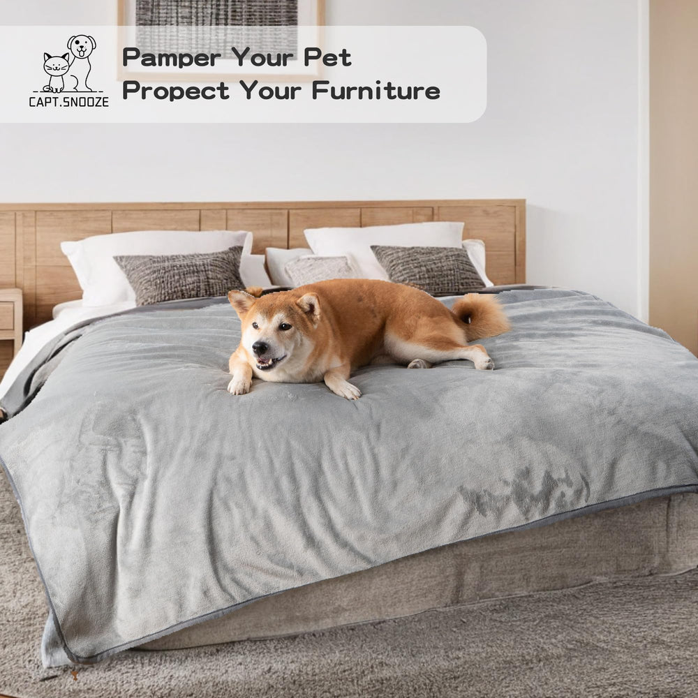 CAPT.SNOOZE waterproof blanket shown in its available color options.