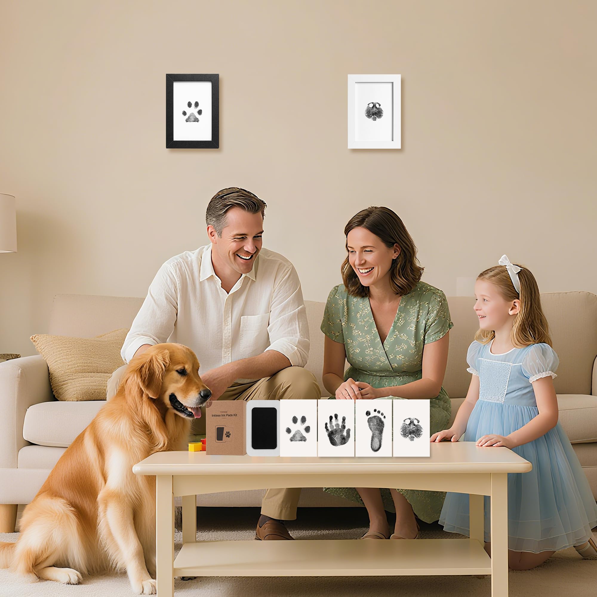 catose Inkless Paw Print Kit shown from an alternate product angle.