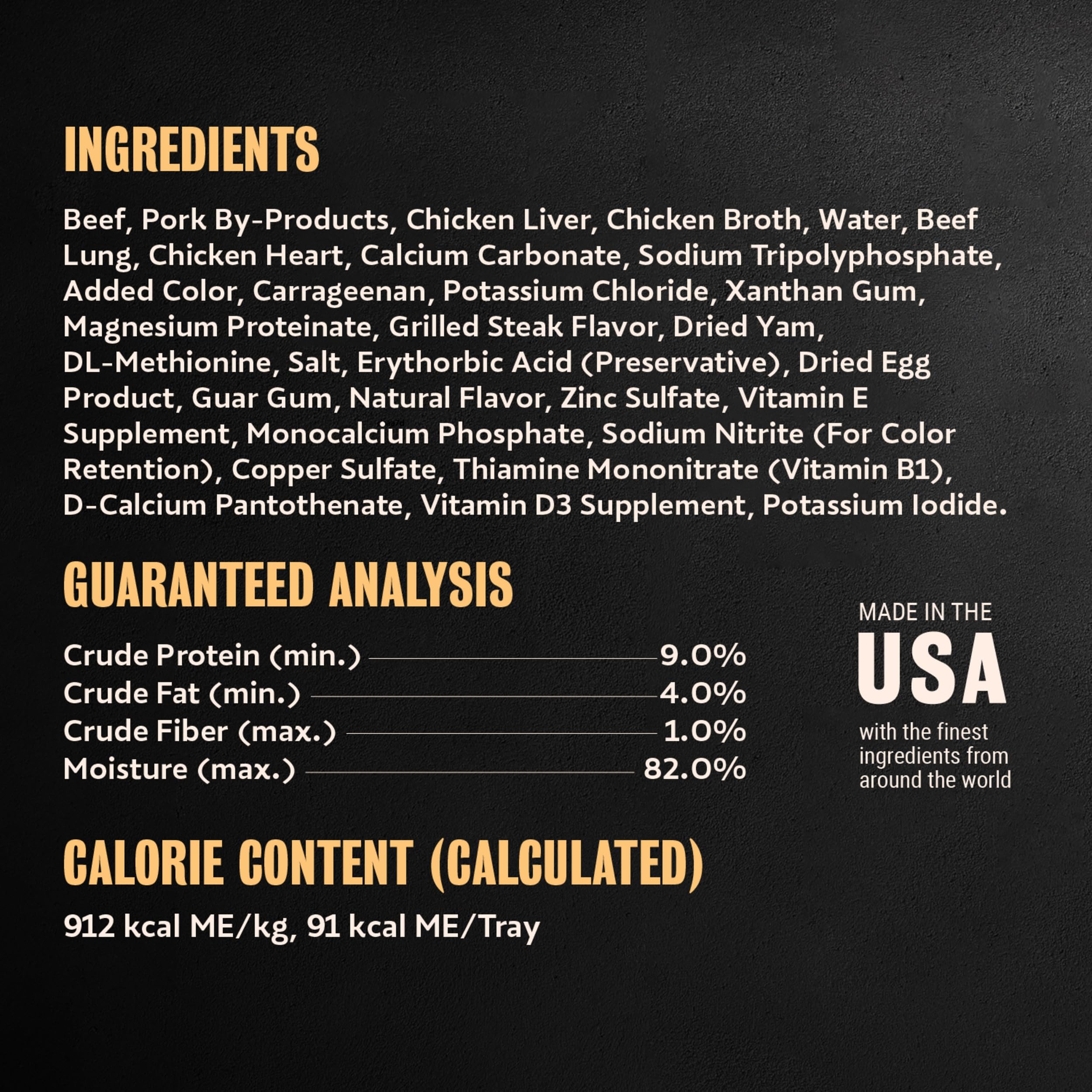 Cesar wet dog food shown with its slow-cooked loaf texture.