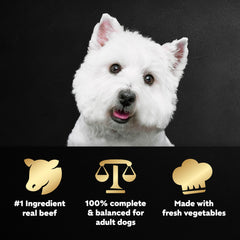 Cesar Wholesome Bowls wet dog food package shown from an alternate angle.