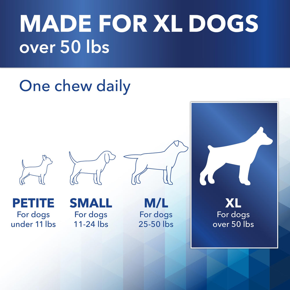Ceva Clenz-A-Dent Breakables dental chews shown in the resealable pouch.