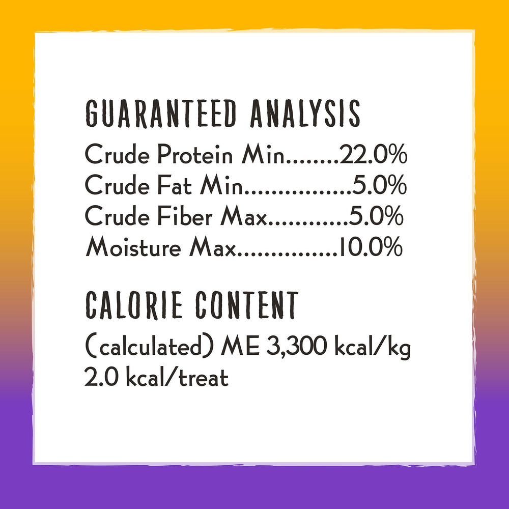 Charlee Bear Crunchy Dog Training Treats ready to carry in a pocket or treat pouch.