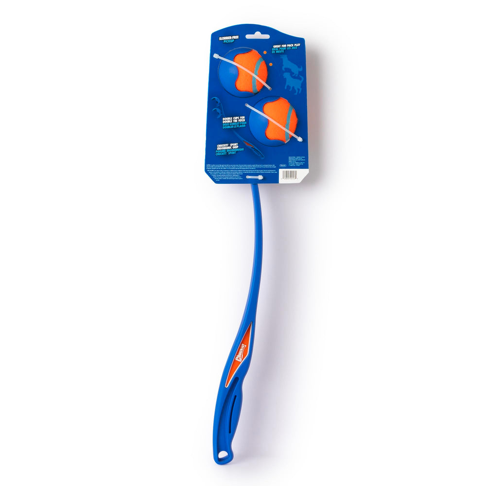Chuckit! Duo 22M Double Launcher shown from a side angle.