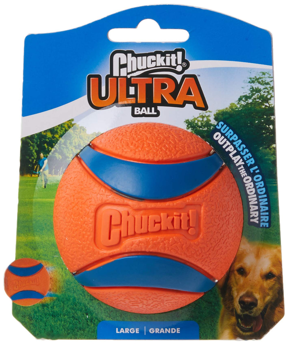 Chuckit! Ultra Ball Large shown in a close-up view.