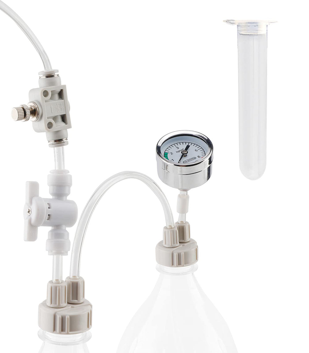 Clscea aquarium CO2 generator kit shown from the front.