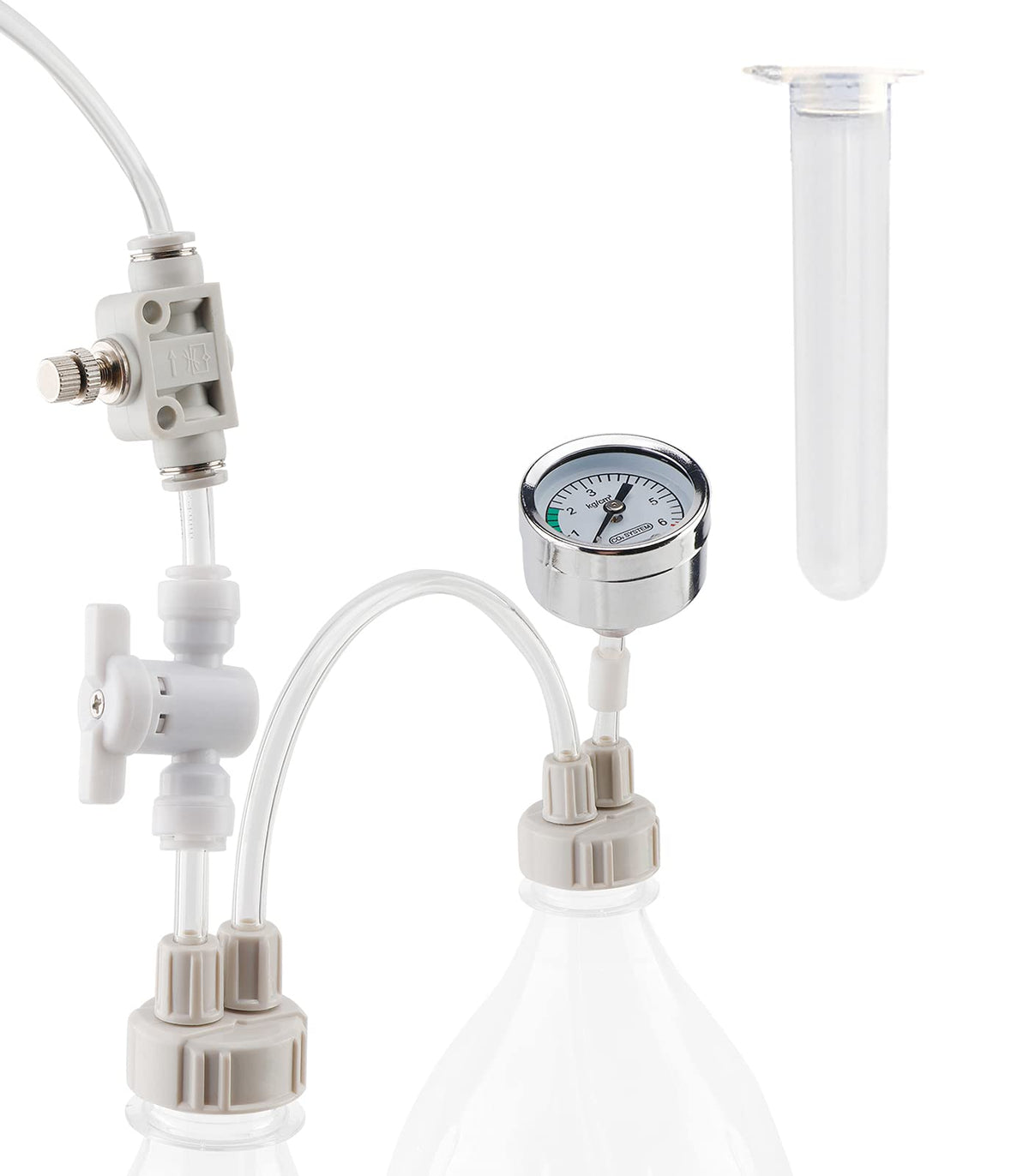 Clscea aquarium CO2 generator kit shown from the front.