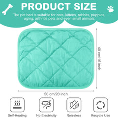 Clysee self-warming pet mats shown as a four-mat pack.