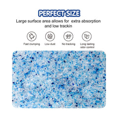 COCOYO Crystal Cat Litter shown in a cat litter box.