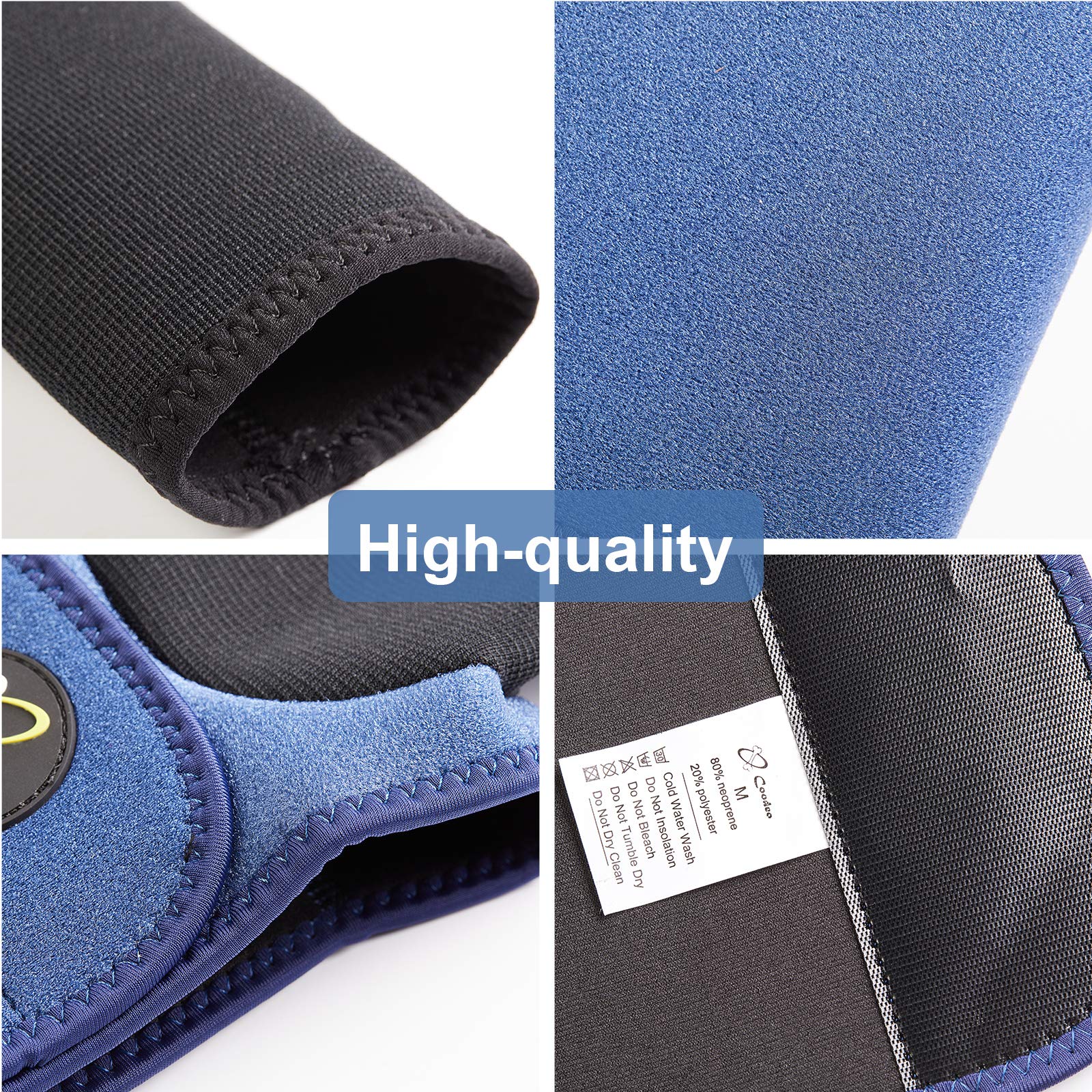 Coodeo Dog Recovery Sleeve in blue
