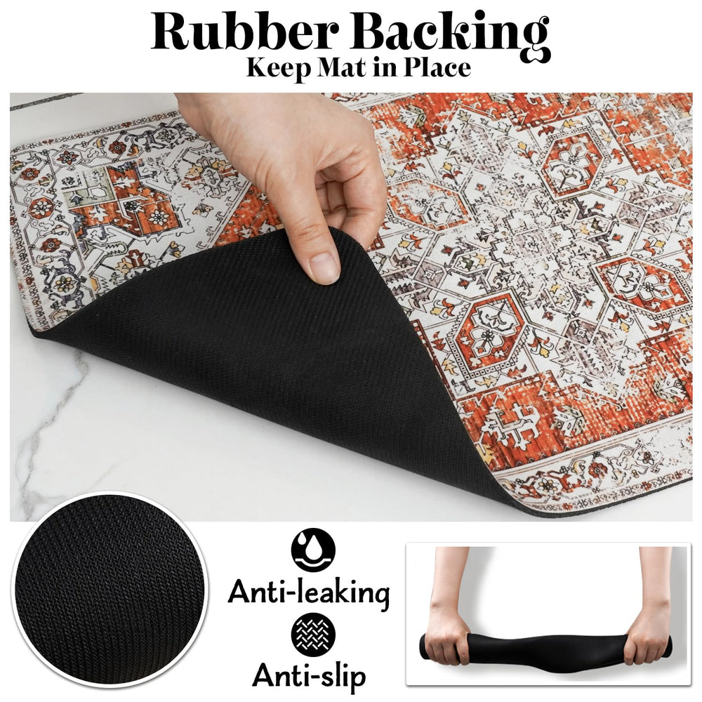 Cuslnox pet feeding mat rolled up for storage or carrying.