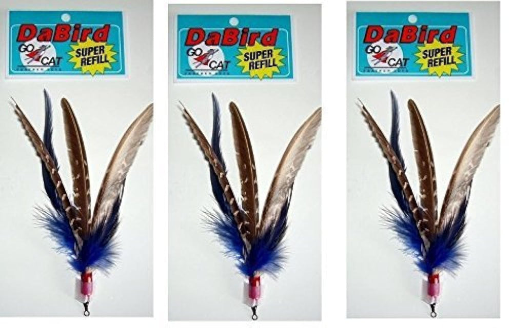 Da Bird SUPER Feather Refill shown from the front as a replacement feather.