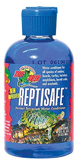 DBDPet ReptiSafe water conditioner bottle shown from the front.