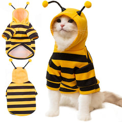 DENTRUN cat sweater shown from the front.