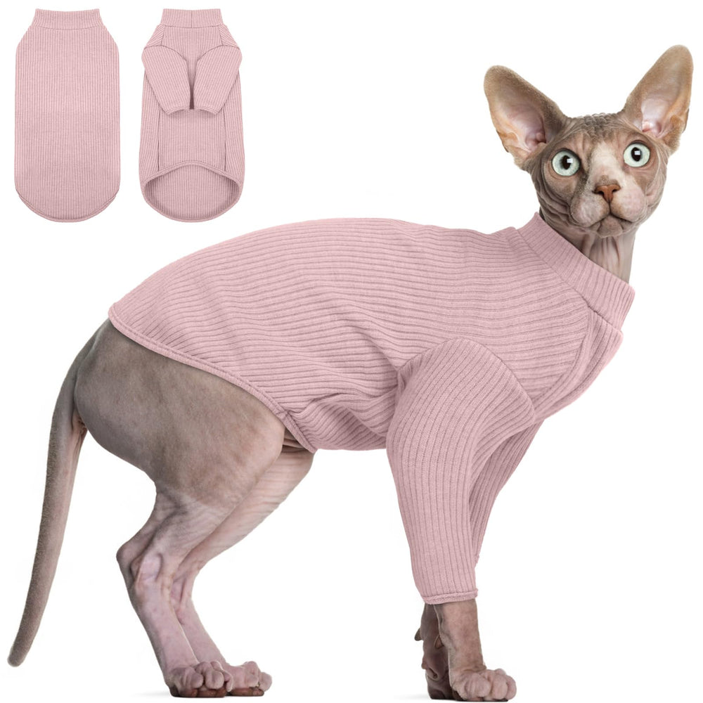 DENTRUN hairless cat shirt shown from the front.