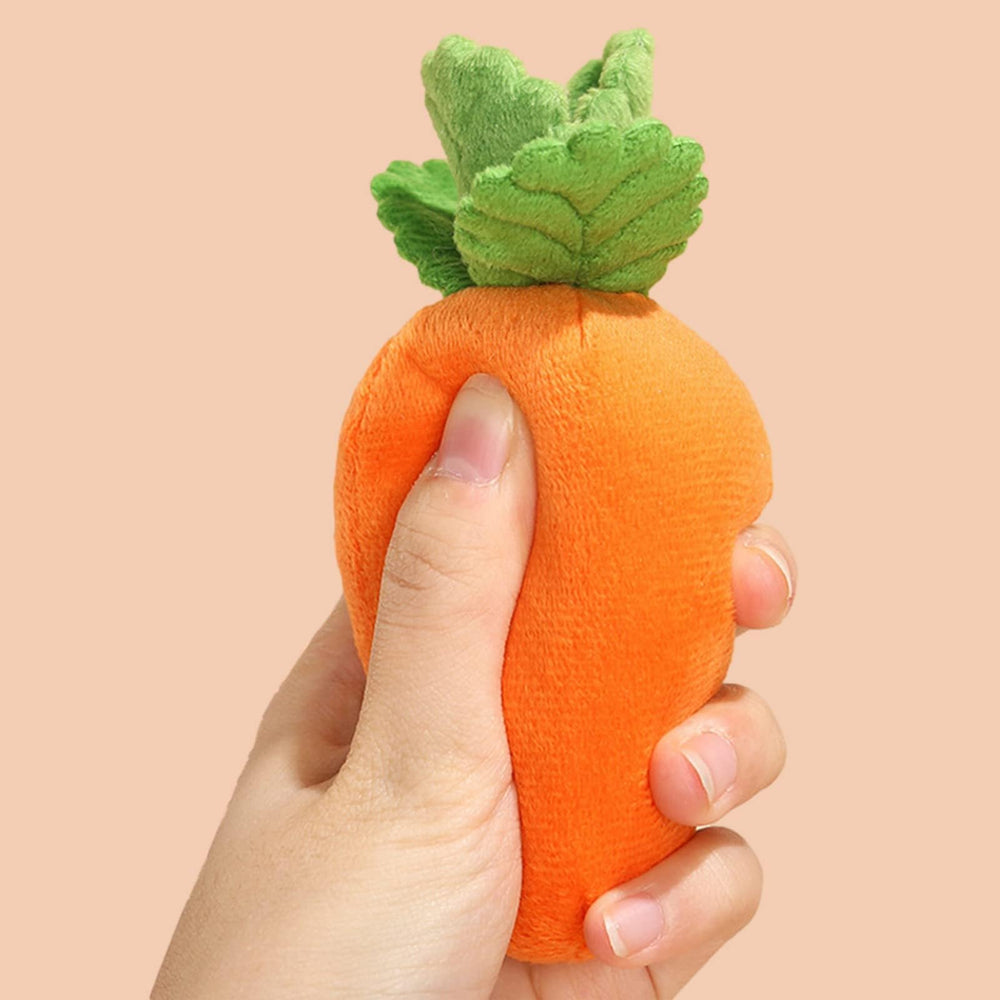 DIYGIFF carrot snuffle mat shown from a side angle.