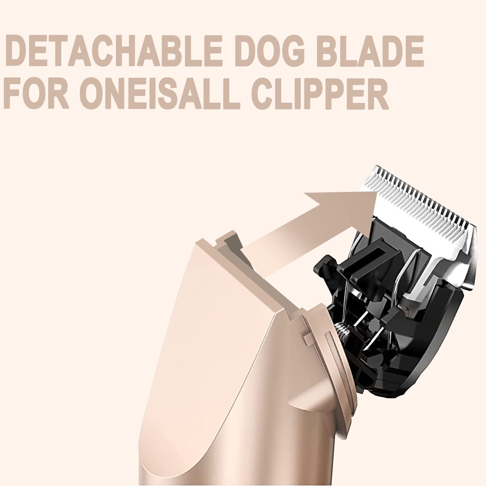 DODAER replacement blade close-up showing its cutting edge.