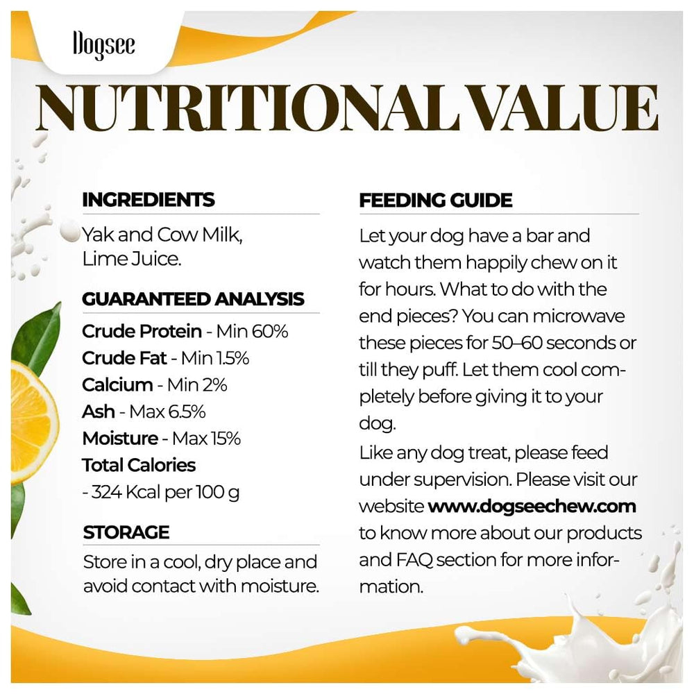 Dogsee blueberry yak cheese dental chew packaging shown with its label visible.