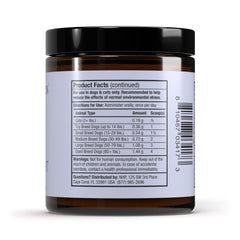 Dr. Mercola Bark & Whiskers Stress Support cheddar cheese flavor detail.