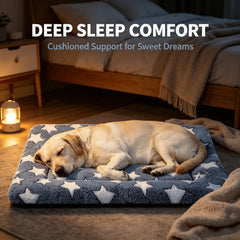 DTKIUSDKR Dog Bed Mat surface shown in close-up.