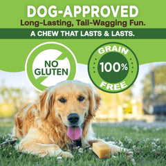 EcoKind Bacon Yak Chews shown as eight bones.