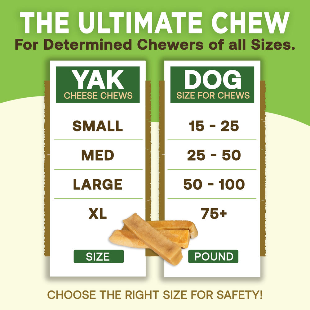 An EcoKind yak cheese dog chew shown from a side angle.