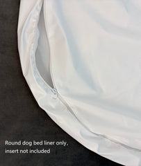 EechicSpace round dog bed liner fabric close-up showing its surface.