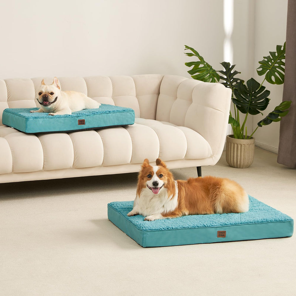 EHEYCIGA large dog bed shown from a side angle.