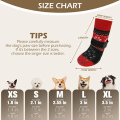 EXPAWLORER dog socks close-up showing the round dotted grip.