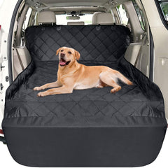 F-color SUV Cargo Liner for Dogs shown in a full front view.